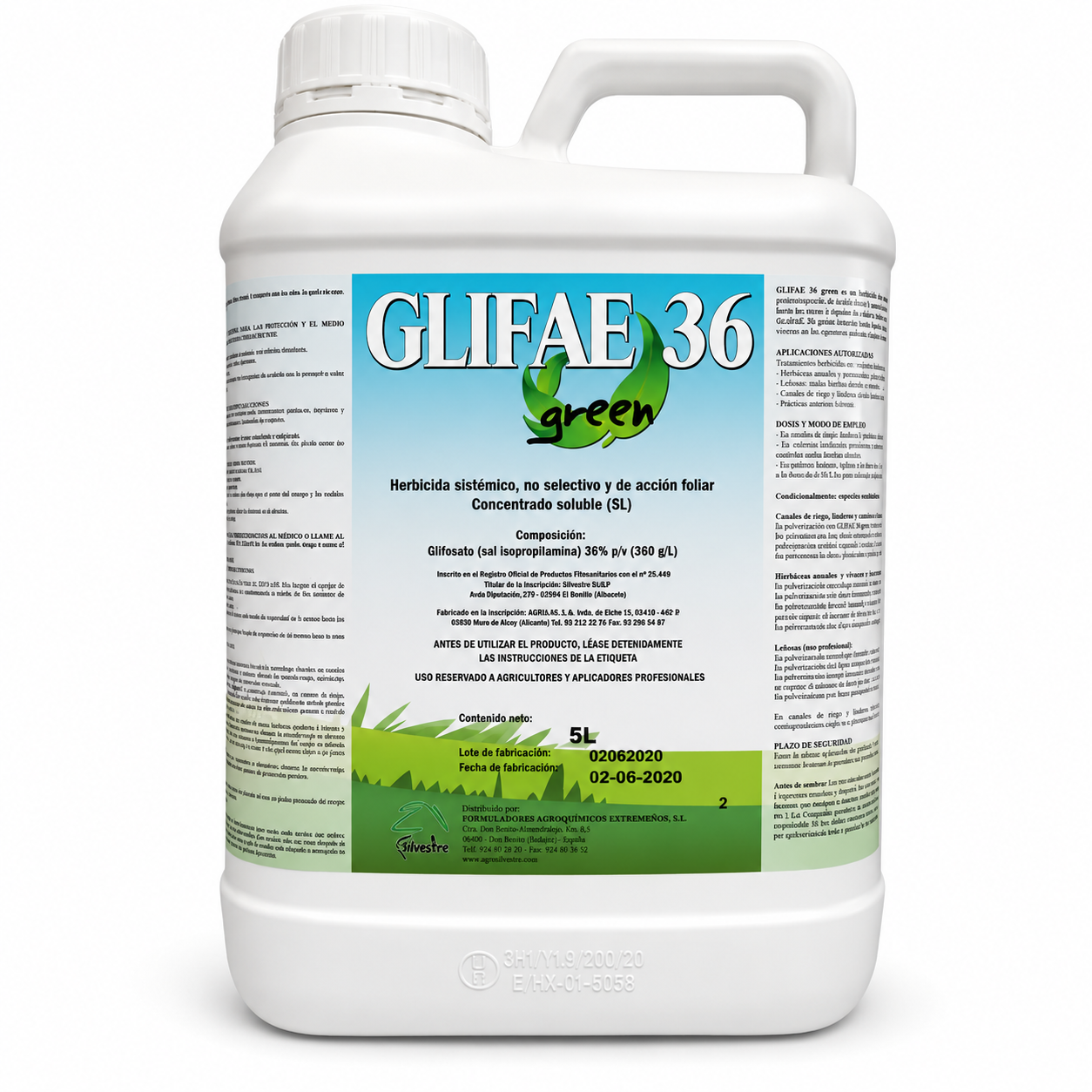 Désherbant Glifae 5L mauvaise herbe