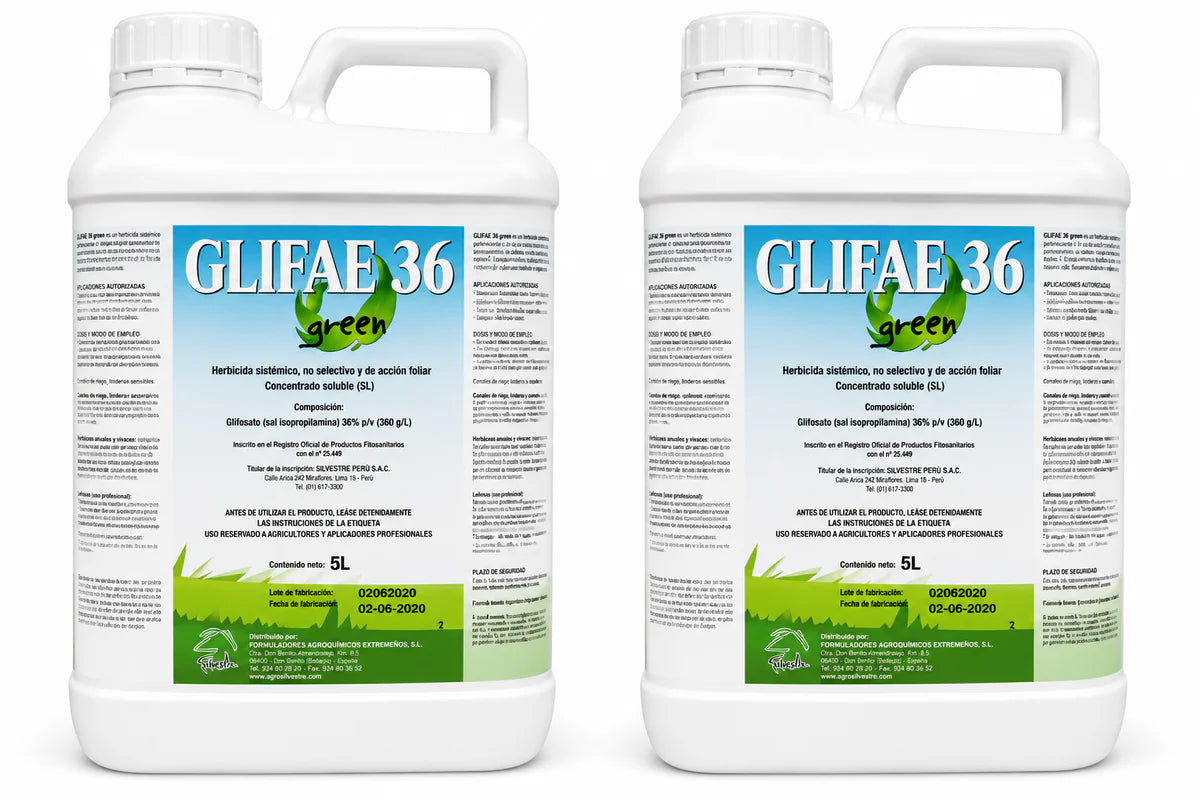 Désherbant Glifae 5L Pour Mauvaises Herbes